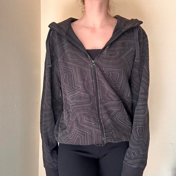 The North Face Grey Zip Up Sweatshirt - Size M (Men's) - Picture 2 of 8